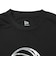 ニューエラ（NEW ERA）バスケットボールウェア 長袖 オーバーサイズド テック Tシャツ Round Ball Logo ブラック 15135376