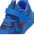 ナイキ（NIKE）ジュニア スポーツシューズ ベルクロ ベルト付き スニーカー コスミックランナー スウッシュ PS ブルー IQ9862-400