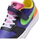 ナイキ（NIKE）ジュニアスニーカー スポーツシューズ コート ボロー LOW リクラフト PS パープル DV5457-502 カジュアル シューズ