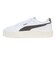 プーマ（PUMA）スニーカー スポーツシューズ キャリーナ ミア シークイン ホワイト 40885901 スポーツ カジュアル シューズ 厚底