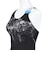 アリーナ（ARENA）水着 レディース 水泳 フィットネスワンピース スパッツ 黒 M-LLサイズ AS6FWF06L BKBK フィットネス水着