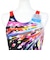 アリーナ（ARENA）水着 レディース 水泳 フィットネスワンピース スパッツ 黒×赤 M-3Lサイズ AS6FWF11L BKRD フィットネス水着