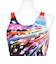 アリーナ（ARENA）水着 レディース 水泳 フィットネスワンピース スパッツ 黒×赤 M-3Lサイズ AS6FWF11L BKRD フィットネス水着