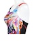 アリーナ（ARENA）水着 レディース 水泳 フィットネスワンピース スパッツ 黒×赤 M-3Lサイズ AS6FWF11L BKRD フィットネス水着