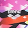 アリーナ（ARENA）水着 レディース 水泳 フィットネスワンピース スパッツ 黒×赤 M-3Lサイズ AS6FWF11L BKRD フィットネス水着