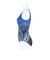 アリーナ（ARENA）水着 フィットネスワンピース Uバック 青 M-3Lサイズ AS6FWF21L BLBK フィットネス水着 大きいサイズ