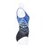 アリーナ（ARENA）水着 フィットネスワンピース Uバック 青 M-3Lサイズ AS6FWF21L BLBK フィットネス水着 大きいサイズ