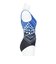 アリーナ（ARENA）水着 フィットネスワンピース Uバック 青 M-3Lサイズ AS6FWF21L BLBK フィットネス水着 大きいサイズ