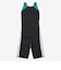 スピード（SPEEDO）フィットネス水着 レディース 水泳 ブラッシーシャドウターンズパズル 青 S-LLサイズ STW12653 AQ