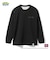 スポルディング（SPALDING）バスケットボールウェア ジュニア ロングスリーブTシャツ スポンジ・ボブ チル SJT26156SBK