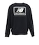 ニューバランス（new balance）ウーブンラベルクルーネックスウェット MT6175T5BK