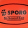 ゲームウエイトノーサウンドバスケットボール 7号球 SPCG-07 ORG