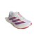 アディダス（adidas）ランニングシューズ スポーツシューズ アディゼロ EVO SL ホワイト レッド OTO47-KI2823 トレーニングシューズ 部活