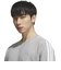 アディダス（adidas）エッセンシャルズ プラス ルーズフィット スリーストライプス フレンチテリー スウェットシャツ TS673-KF3716