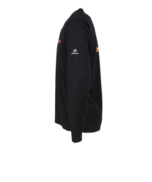 ファイテン（PHITEN）バレーボールウェア 長袖ラメグラデ Tシャツ BK