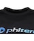 ファイテン（PHITEN）バレーボールウェア 長袖ラメグラデ Tシャツ BK/BL 3126JG72400