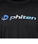 ファイテン（PHITEN）バレーボールウェア 長袖ラメグラデ Tシャツ BK/BL 3126JG72400