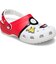 クロックス（crocs）サンダル ポケモン モンスターボール クラシック クロッグ レッド ホワイト 213596-90H カジュアル シューズ スポーツ