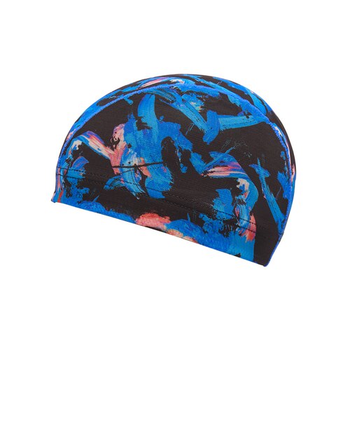 スピード（SPEEDO）水泳 ワイドブラッシュメッシュキャップ SE12654 BL