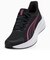 プーマ（PUMA）ジュニア スニーカー ダッシャー ライト イーズイン スニーカー ブラック ピンク 31332508 スポーツシューズ カジュアル