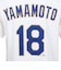 エムエルビー（MLB）野球ウェア ロサンゼルス・ドジャース 山本由伸 ゴールドコレクション 半袖Tシャツ N199-10A-6LD-U5R