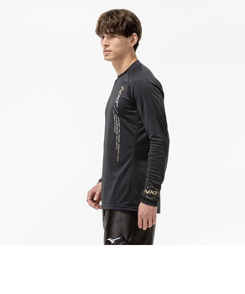 ミズノ（MIZUNO）バレーボールウェア N-XT長袖プラクティスシャツ