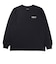 ハーレー（HURLEY）SQUARE 長袖Tシャツ MCLS261088-BLK