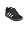 アディダス（adidas）ジュニアスポーツシューズ VLコート 3.0 スケートボーディング キッズ NJX08-ID9156 ベルクロ ベルト付き スニーカー