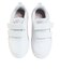 プーマ（PUMA）ジュニアスニーカー スポーツシューズ コートフレックス グリッツ PS ホワイト ピンク 40838101 スポーツ カジュアル シューズ