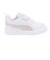 プーマ（PUMA）ジュニア スニーカー スポーツシューズ コートフレックス グリッツ inf ホワイト 40838201 スポーツ カジュアル シューズ