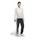 アディダス（adidas）ソフト リュクス レギュラーフィット メッシュ長袖Tシャツ MME67-KG9421