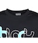 バドミントンウェア ドライ長袖Tシャツ T-6201U-BLA