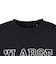 エクストララージ（XLARGE）BRIDGE LOGO クルーネック スウェット 101253012011-BLACK