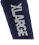 エクストララージ（XLARGE）STANDARD ロゴソックス 101254054002-NAVY