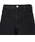エクストララージ（XLARGE）ステッチ ロゴ デニムショーツ 101261031016-BLACK