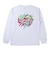 バドミントンウェア ドライロングTシャツ T-6201U-WHT