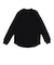 エルケクス（ELKEX）ワッフル ヘンリー 長袖Tシャツ EKM6FA0056 BLK