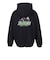 エクストララージ（XLARGE）OLD OG ジップ フーデッド スウェットシャツ 101263012004-BLACK