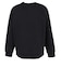 エルケクス（ELKEX）ヘビーウェイト裏起毛クルーネックスウェット EKM6FA0044 BLK