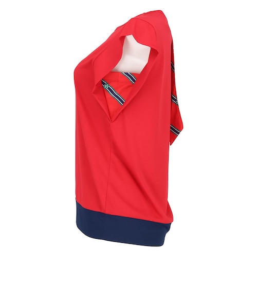 フィラ（FILA）テニスウェア ゲームシャツ CZ6FGW002-RD0｜スーパー
