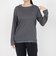 フィラ（FILA）テニスウェア レディース 長袖フェイクTシャツ CE6FAW047-DGY