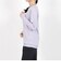 フィラ（FILA）テニスウェア レディース 長袖フェイクTシャツ CE6FAW047-LAV