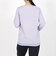 フィラ（FILA）テニスウェア レディース 長袖フェイクTシャツ CE6FAW047-LAV