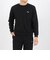 フィラ（FILA）テニスウェア リニアロゴ グラフィックスウェットシャツ CE6FBM023-BK0
