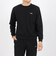 フィラ（FILA）テニスウェア リニアロゴ グラフィックスウェットシャツ CE6FBM023-BK0