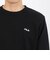 フィラ（FILA）テニスウェア リニアロゴ グラフィックスウェットシャツ CE6FBM023-BK0