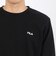フィラ（FILA）テニスウェア リニアロゴ グラフィックスウェットシャツ CE6FBM023-BK0