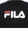フィラ（FILA）テニスウェア リニアロゴ グラフィックスウェットシャツ CE6FBM023-BK0