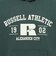 ラッセル（RUSSELL）裏起毛アーチカレッジフーディ RBM26F0007 DGRN