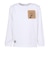 チャムス（CHUMS）キッズ フラッフィーポケットブラッシュド ロングスリーブTシャツ CH21-1475-W001